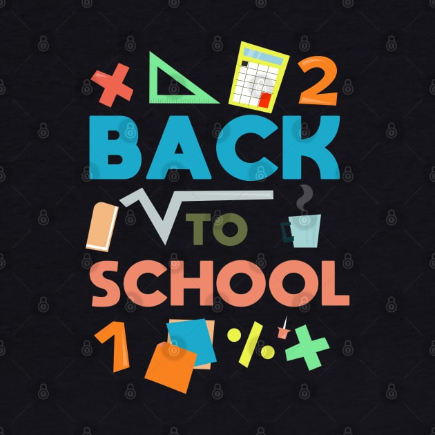 back to school funny desing by boufart